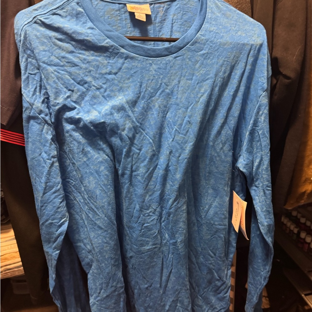 Indigo Classic Blue Long Sleeve Tee